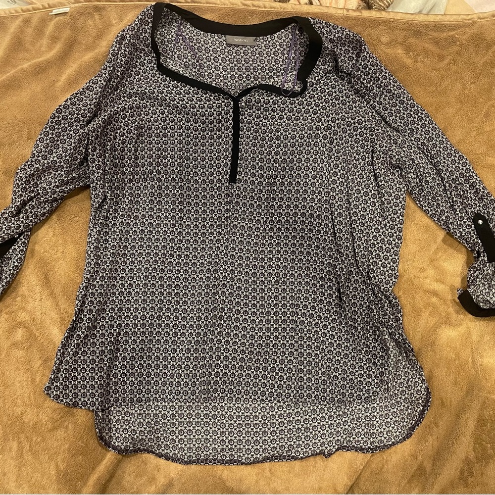 3/4 sleeve Yessica blouse